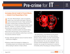 Pre-crime for IT: Leveraging Internet Insight to Prevent Attacks