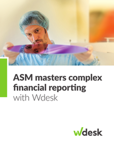 ASM Masters Complex Financial Reporting with Wdesk