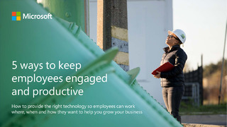 5 Ways to Keep Employees Engaged and Productive