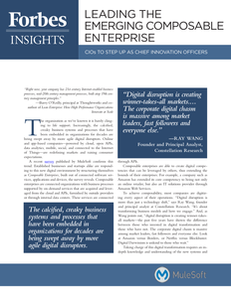 Leading The Emerging Composable Enterprise