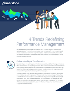 4 Trends Redefining Performance Management