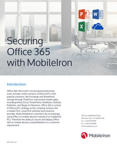 Securing Office 365 with MobileIron