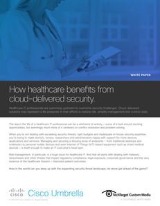 How healthcare benefits from cloud-delivered security
