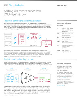 Nothing kills attacks earlier than DNS-layer security.