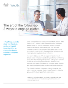 The Art of the Follow-Up: 3 Ways to Engage Clients