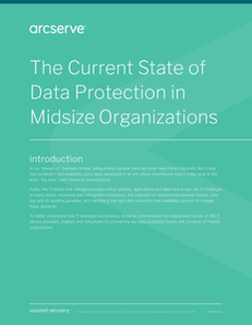 The Current State of Data Protection in Midsize Organizations