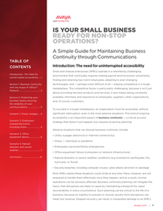Is Your Small Business Ready for Non-Stop Operations?