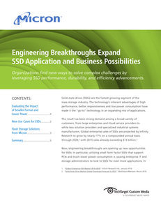 Engineering Breakthroughs Expand SSD Application and Business Possibilities