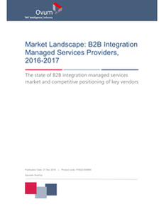 Market Landscape: B2B Integration Managed Services Providers