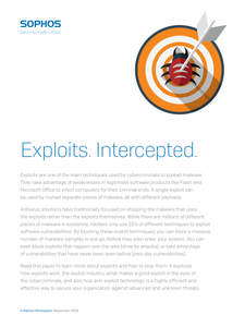 Exploits. Intercepted.