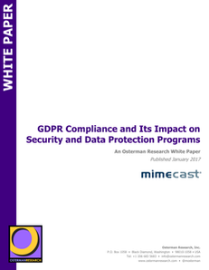 GDPR Compliance & Its Impact on Security & Data Protection Programs