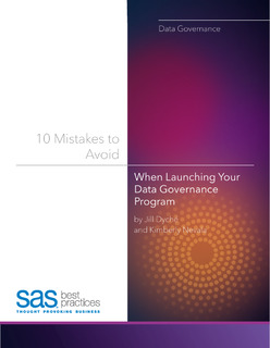 10 Mistakes to Avoid when Launching your Data Governance Program