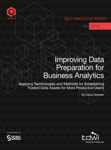 TDWI Best Practices: Improving Data Prep for BA