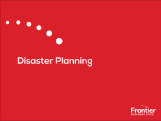 Disaster Planning e-Book
