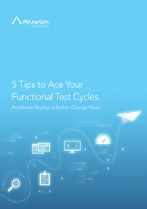 5 Tips to Accelerate Your Functional Test Cycles eBook