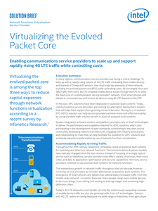 Virtualizing the Evolved Packet Core