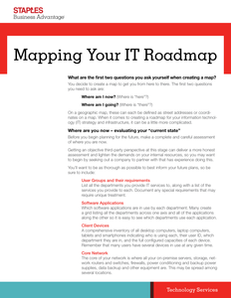 Mapping Your IT Roadmap