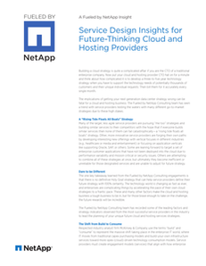 Service Design Insights for Future-Thinking Cloud and Hosting Providers