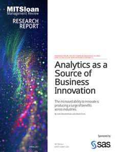 MIT Sloan Management Review. Analytics as a Source of Business Innovation