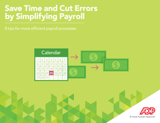 Save Time and Cut Errors by Simplifying Payroll