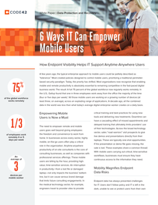 6 Ways IT Can Empower Mobile Users