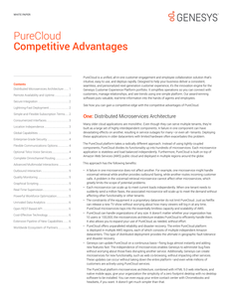 White Paper: PureCloud Competitive Advantages