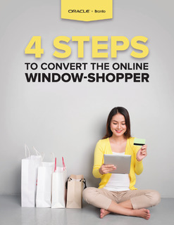 Four Steps to Convert the Online Window-Shopper
