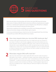 5 Must-Ask DNS Questions