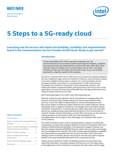 5 Steps to a 5G-Ready Cloud