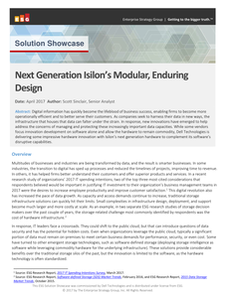ESG Solution Showcase: Next Generation Isilon’s Modulad, Enduring design