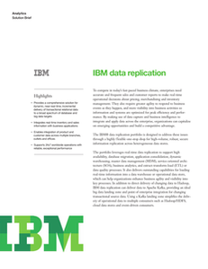 IBM Data Replication