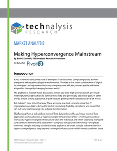 Making Hyperconvergence Mainstream