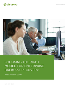 Choosing the Right Model for Enterprise Backup & Recovery