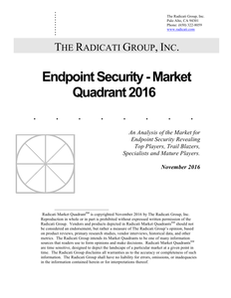 Endpoint Security – Market Quadrant 2016