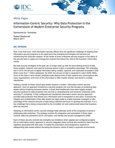 Information-Centric Security: Why Data Protection Is the Cornerstone of Modern Enterprise Security