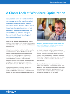 Executive Perspectives: A Closer Look at Workforce Optimization