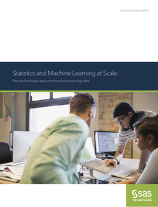 Statistics and Machine Learning at Scale: New Technologies Apply Machine Learning to Big Data