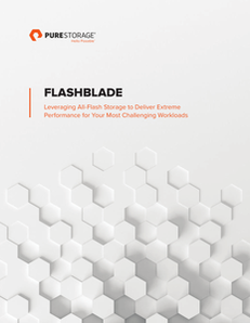 Flashblade Leveraging All Flash Storage