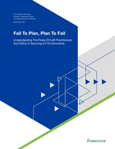 Forrester Report: Plan to Fail, Fail to Plan