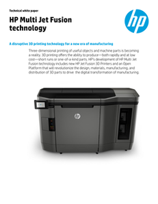 HP 3D Technical White Paper
