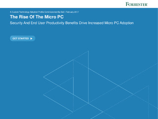 Security and Productivity Benefits Drive Increased Micro PC Adoption