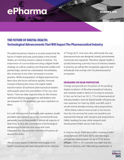 The Future of Digital Health: Advancements That Will Impact the Pharmaceutical Industry