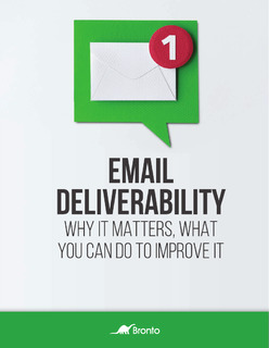 Email Deliverability: Why it Matters, What You Can Do to Improve it