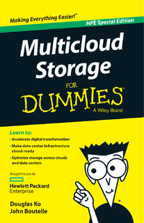 Multicloud Storage for Dummies