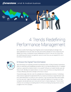 4 Trends Redefining Performance Management