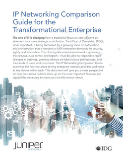 IP Networking Comparison Guide for the Transformational Enterprise