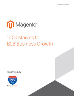 11 Obstacles to B2B Business Growth