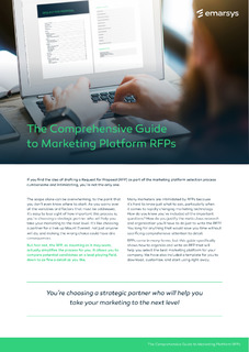 The Comprehensive Guide to Marketing Platform RFPs