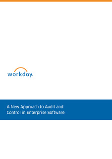 A New Approach to Audit and Control in Enterprise Software
