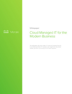 Cloud Managed IT For The Modern Business